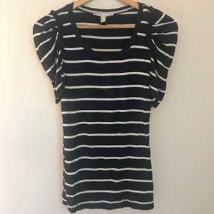 New MNG by Mango Scrunched Shoulder Shirt